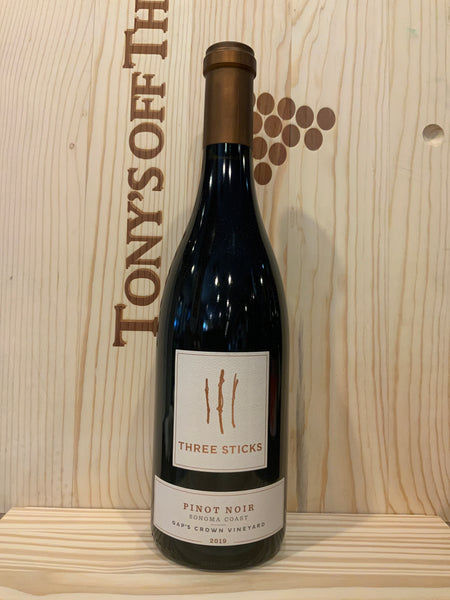 Three Sticks Gap's Crown Pinot Noir 2019